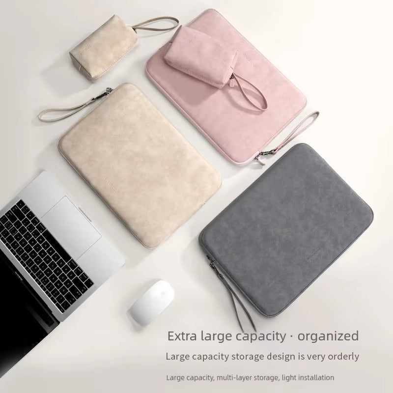 Laptop Sleeve Case 13 14 15.4 15.6 Inch for HP DELL Notebook Bag Carrying Bag Macbook Air Pro 13.3 Shockproof Case for Men Women