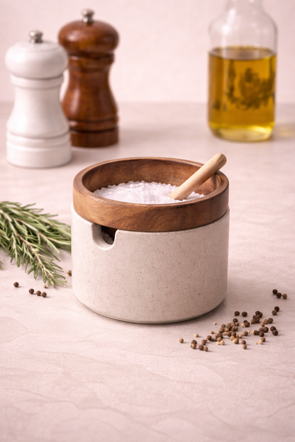 Kitchen Seasoning Pot Ceramic